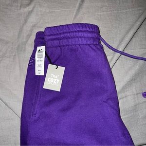 Purple Sweat shorts